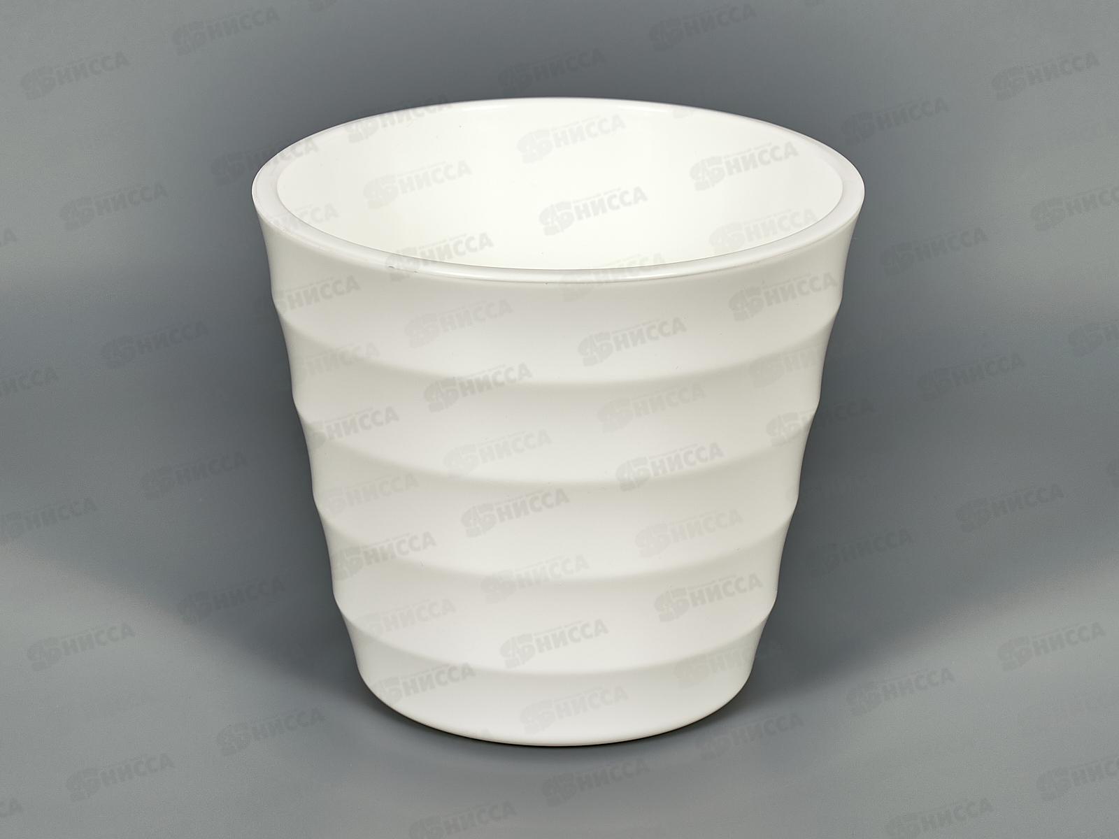 Горшок для цветов Лаура 1,4л  Белый  *18