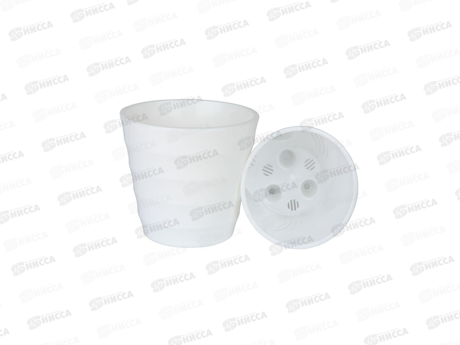 Горшок для цветов Лаура 2,3л  Белый  *12