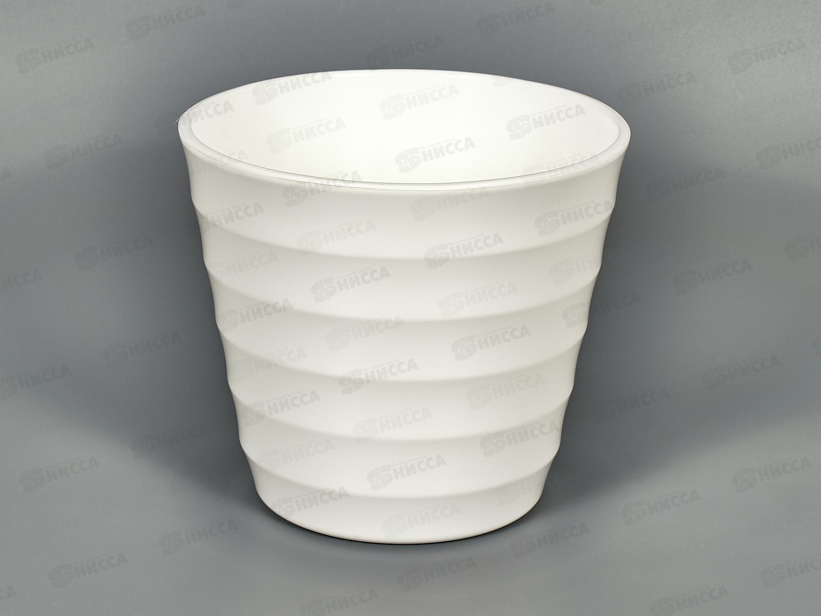 Горшок для цветов Лаура 3,7л  Белый  *10