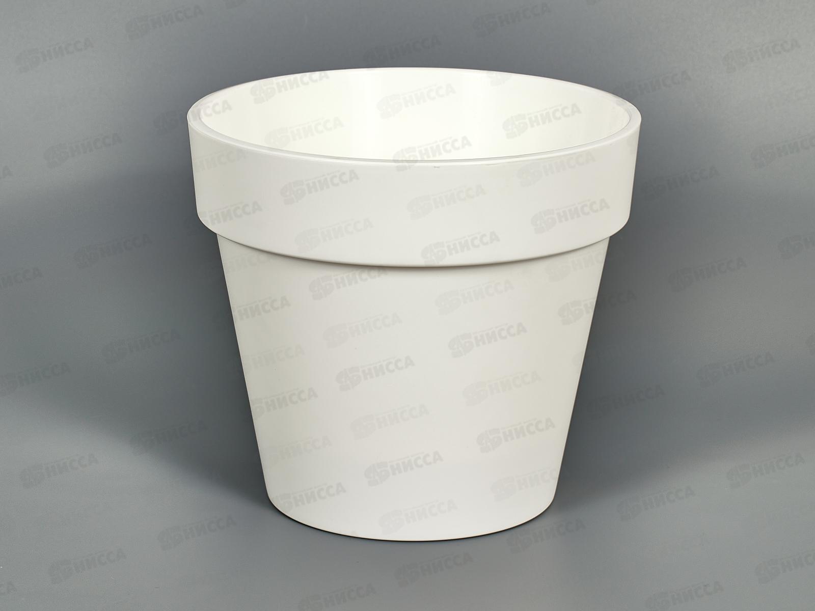 Горшок для цветов Протея 3,7л  Белый  *16