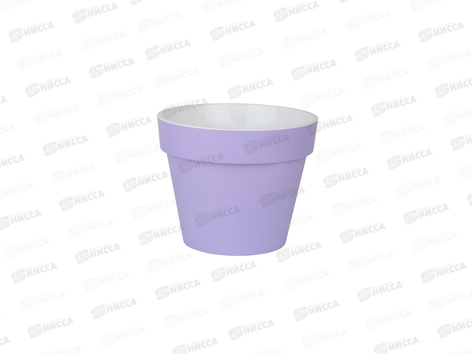 Горшок для цветов Протея 3,7л  Лавандово-белый  *16