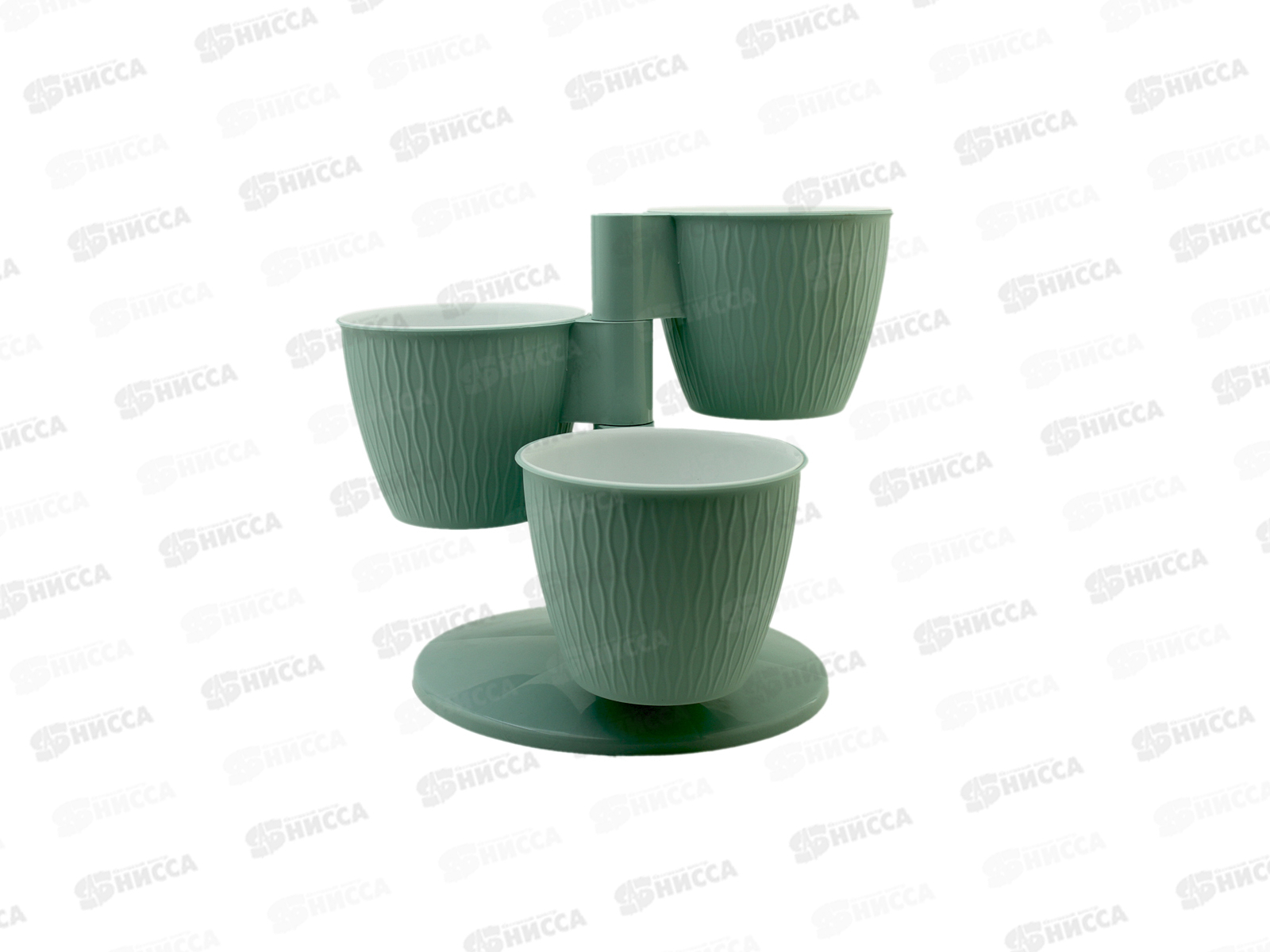 Каскад цветочный из 3-х горшков Мята *10