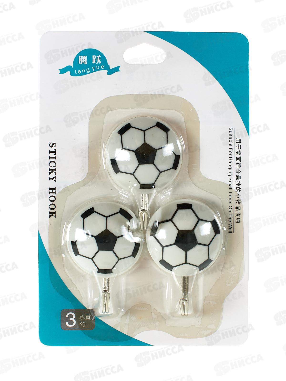 Крючки для полотенец 312-3 3шт на липе (048176)  Ж