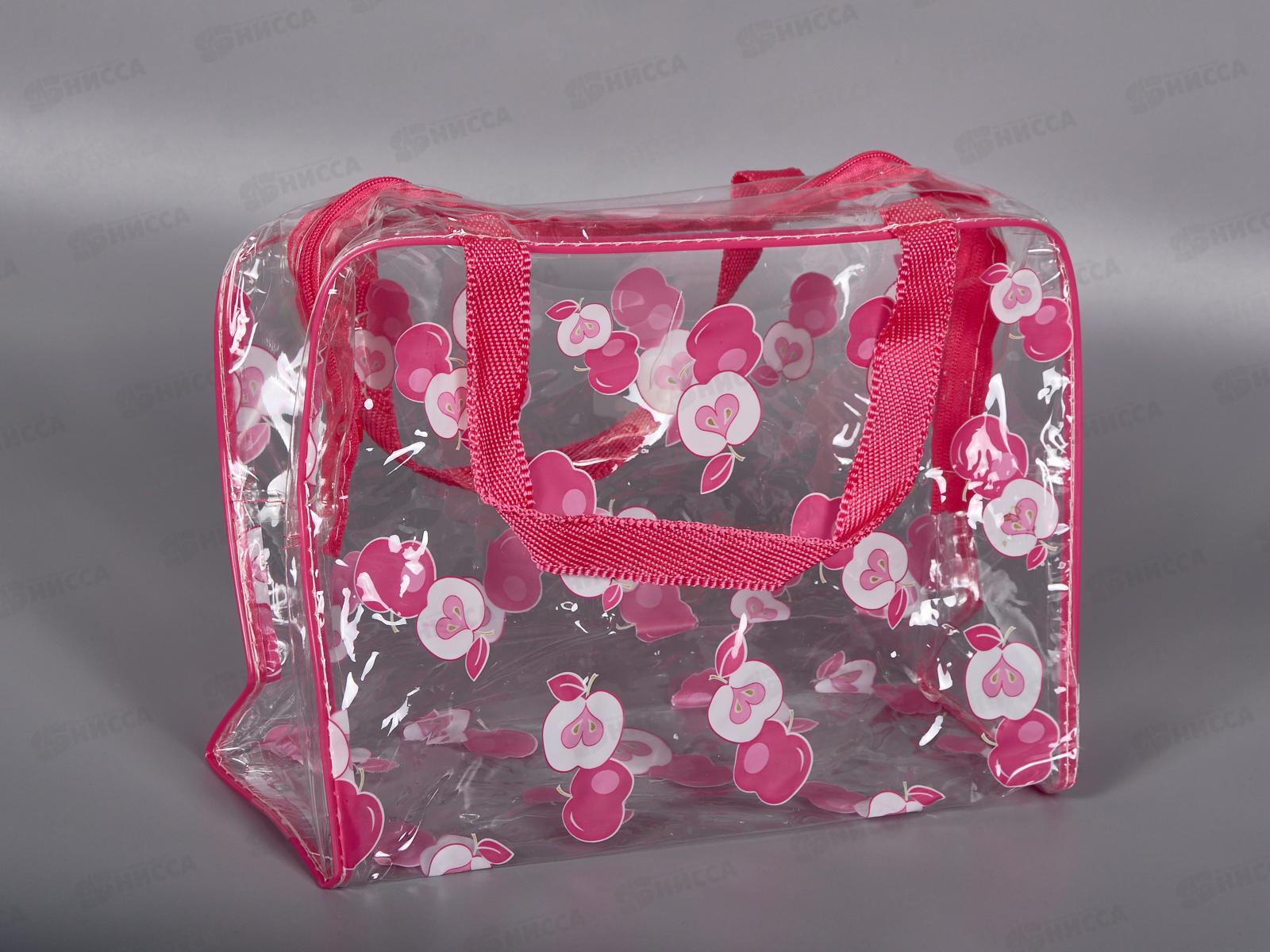 Косметичка-сумочка 805 прозрачная (048155)    Ж