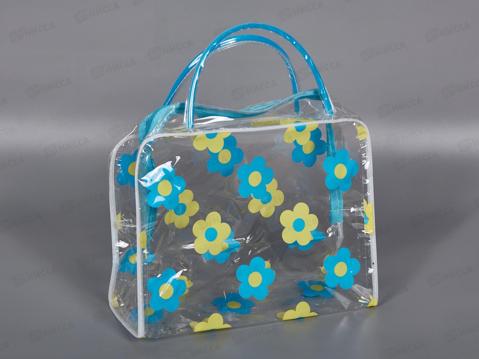 Косметичка-сумочка 810-1 прозрачная (048153)    Ж