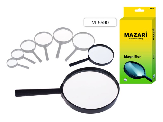 Лупа 100мм MAZARI, М-5590 *40