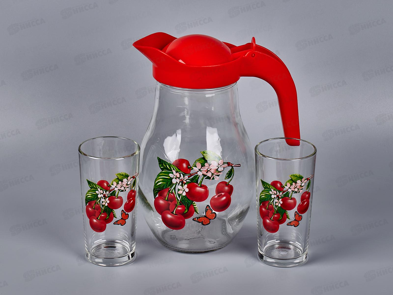 Набор для воды 3 предмета 1607/2-Д Вишня на ветке *4