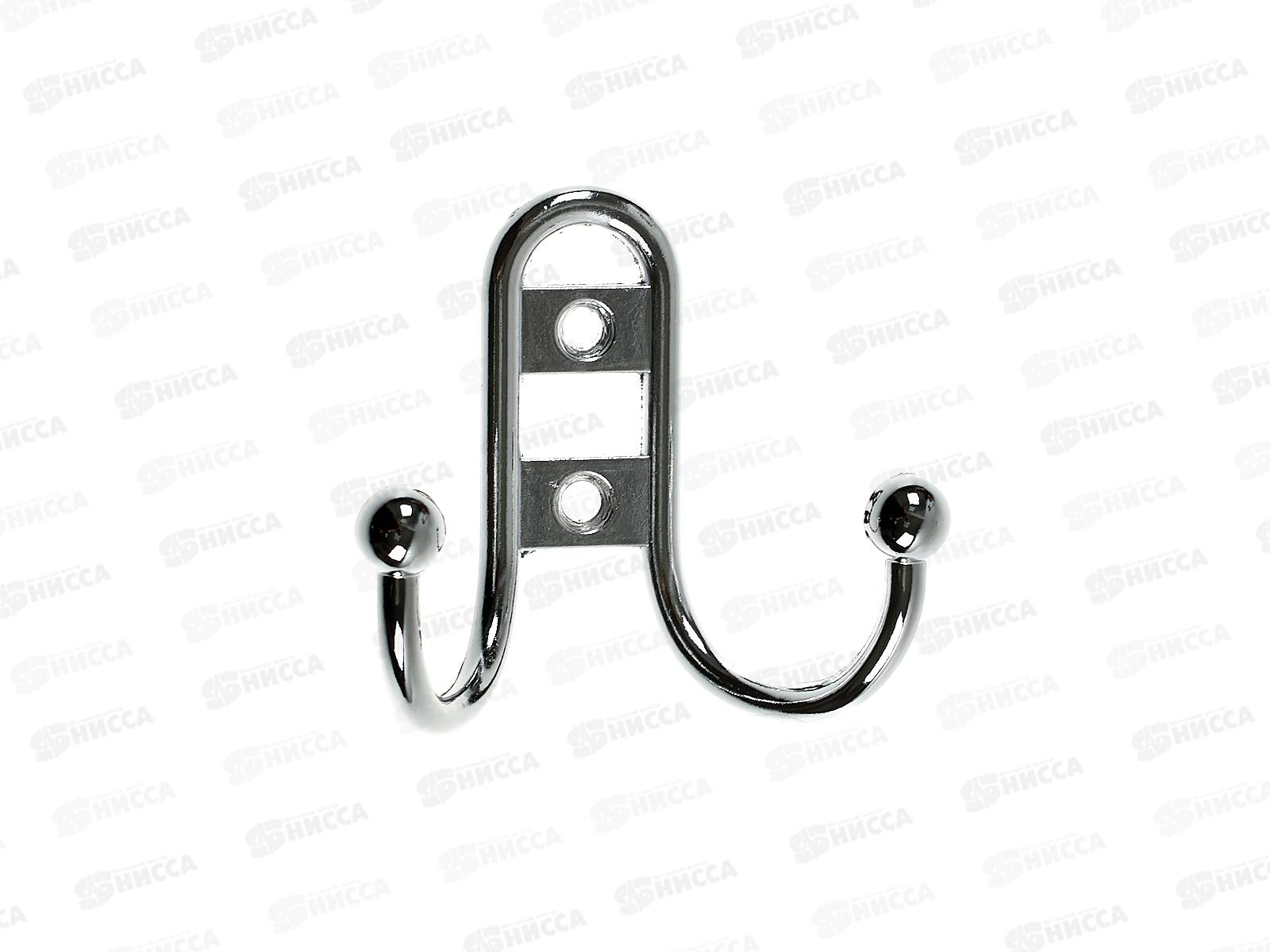 Крючок двойной 220 хром мал (030550)  Ж *80