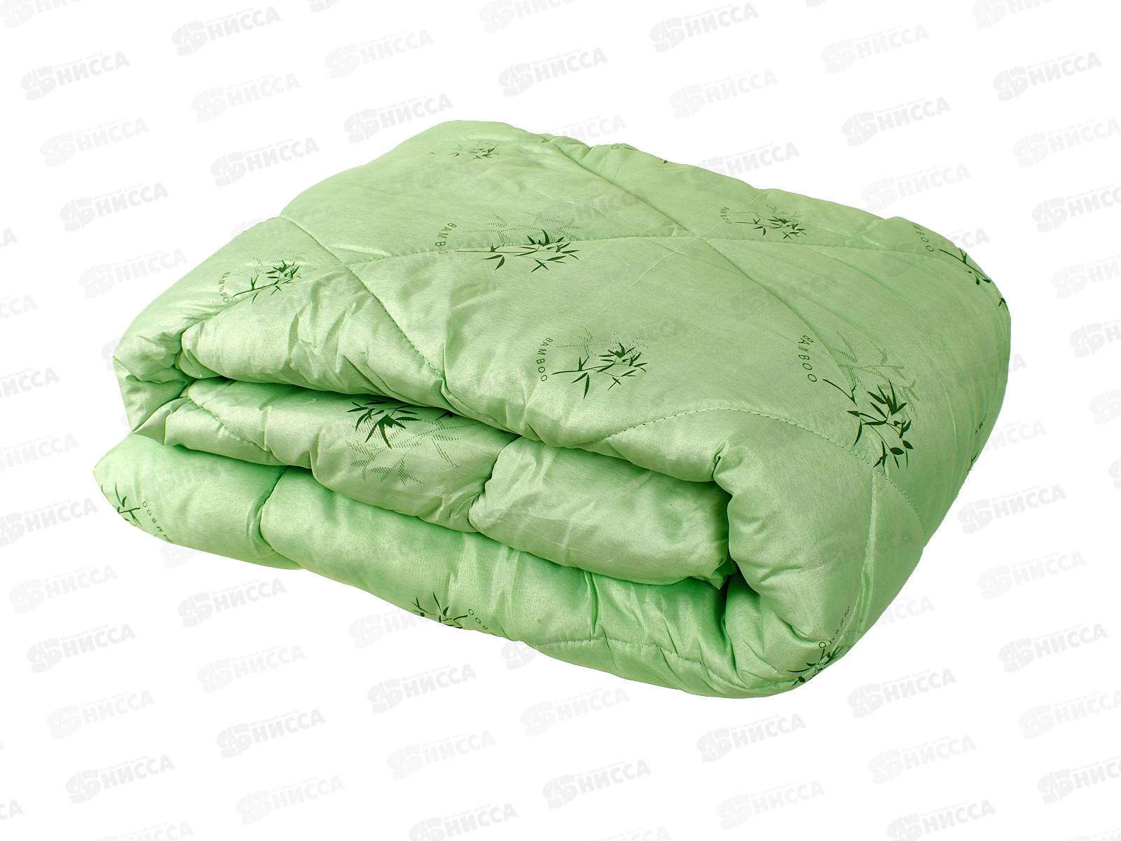 Одеяло Стандарт Бамбук 1,5 спальное зима полиэстан А 007