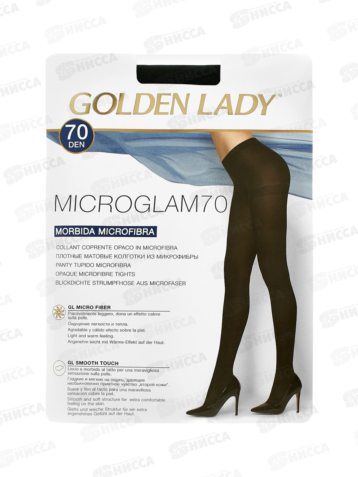 Golden Lady колготки Micro Glam 70 (nero, II)