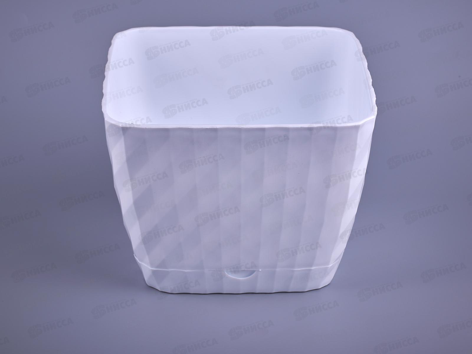 Кашпо Классика 2л белый Ангарск *10 Г-9638