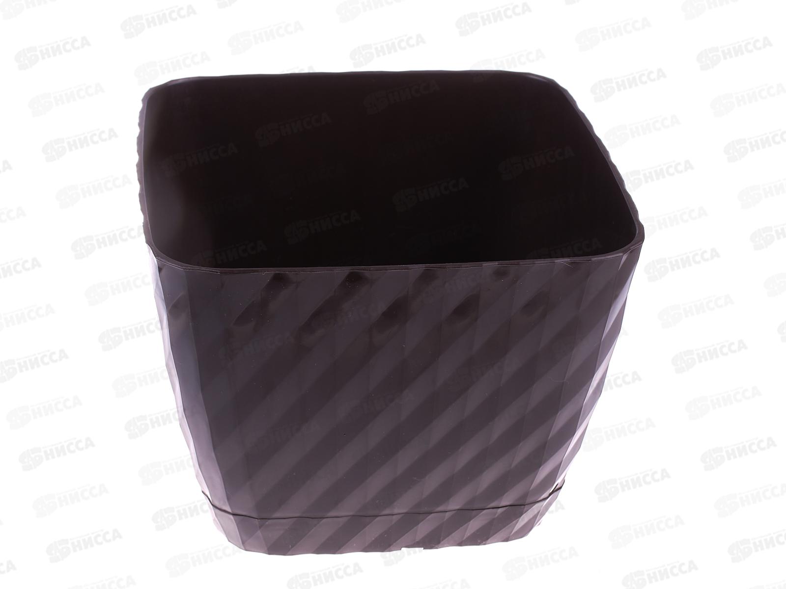 Кашпо Классика 4,5л шоколадный Ангарск *7 Г-9639