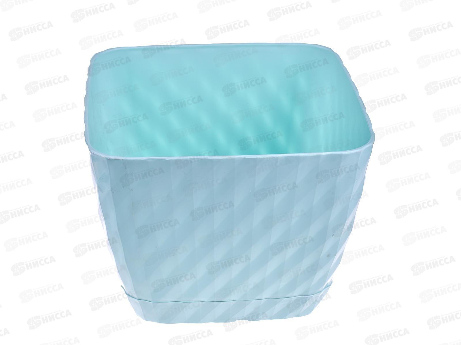 Кашпо Классика 4,5л зеленый мятный Ангарск *7 Г-9642