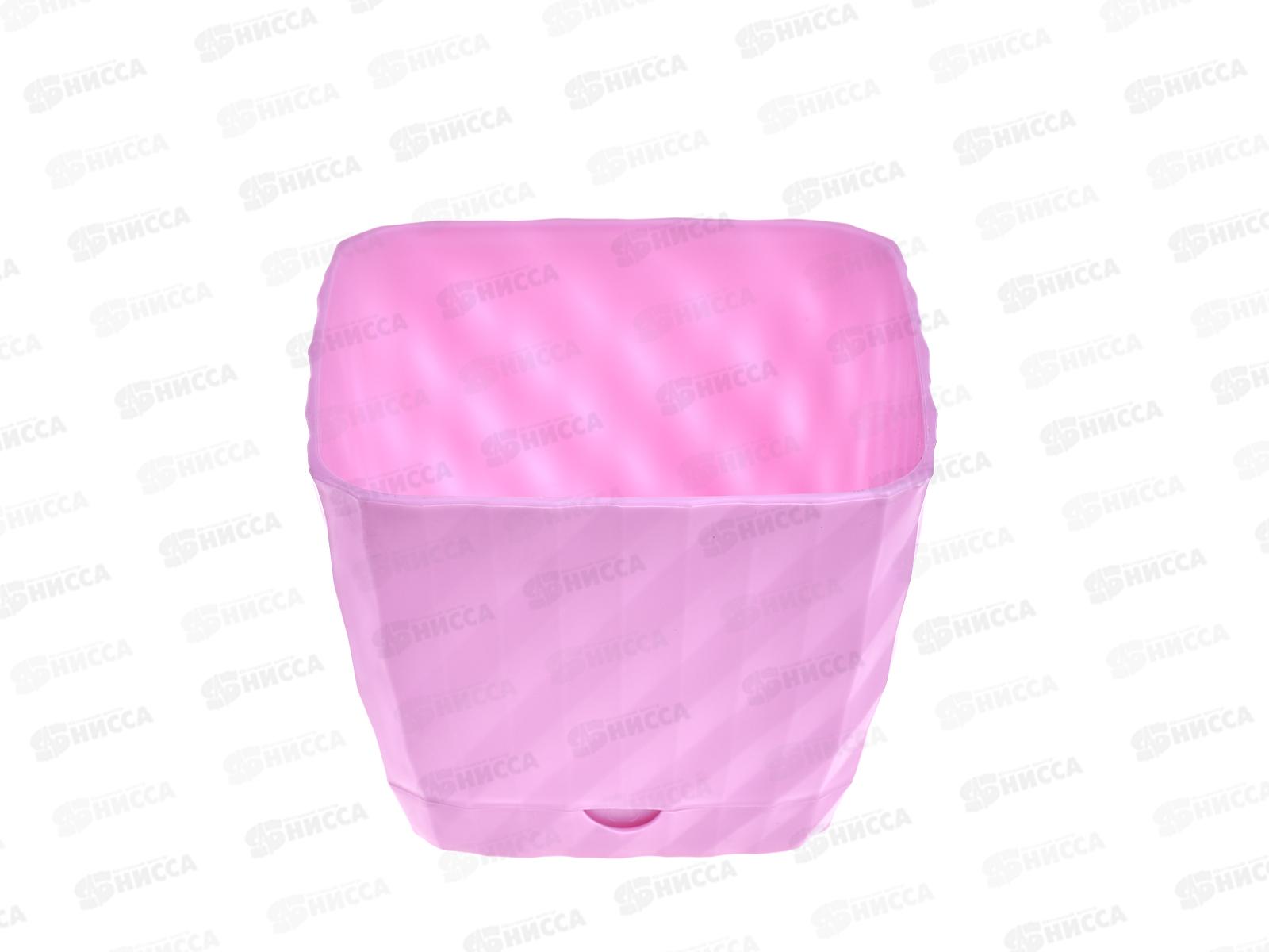 Кашпо Классика 1л розовый Ангарск *15 Г-9624
