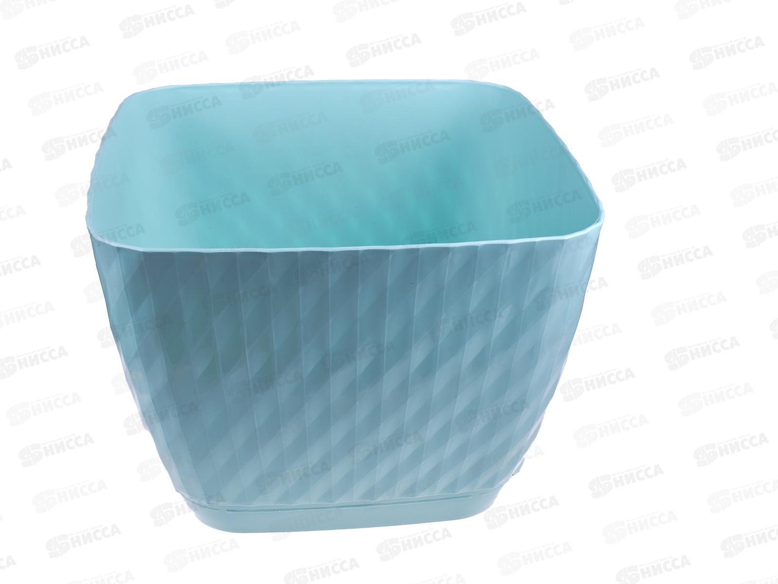 Кашпо Классика 15л зеленый мятный Ангарск *5 Г-9653