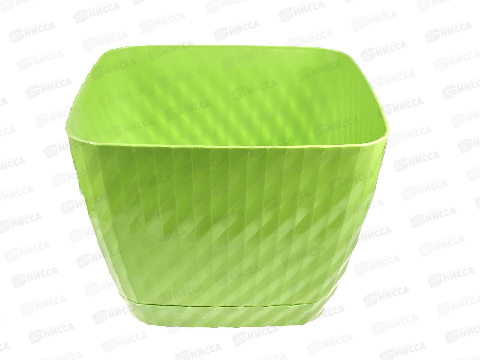 Кашпо Классика 15л салатовый Ангарск *5 Г-9656