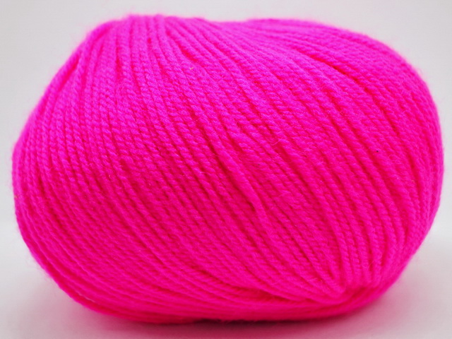 Пряжа Карамелька акрил 100% 50гр 175м неон 224 *10