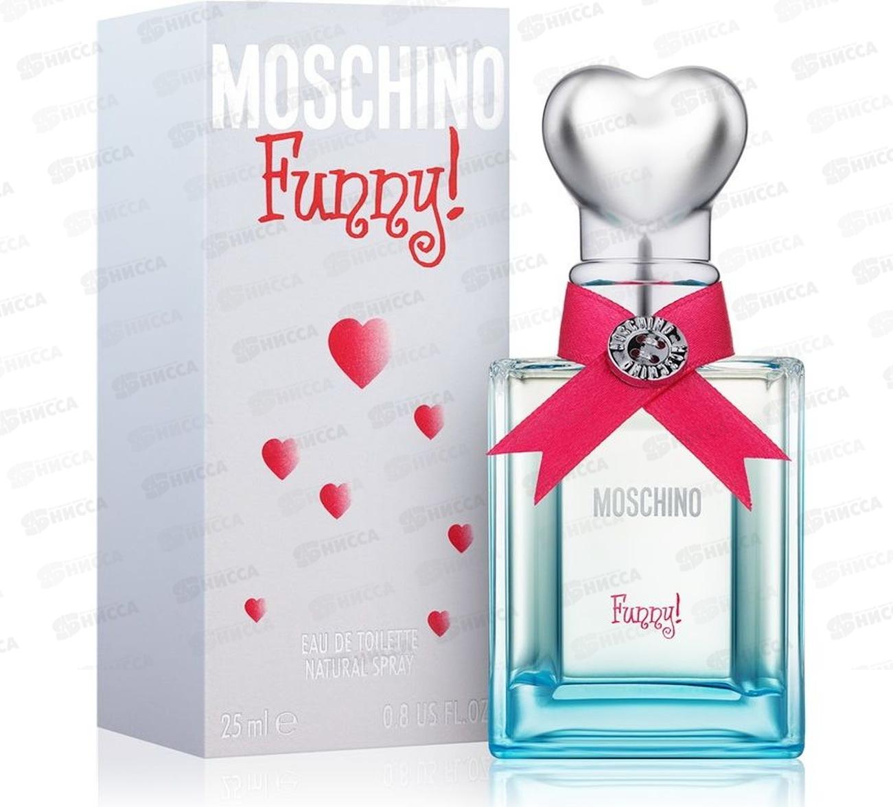 Moschino Funny, туалетная вода 25мл женская М