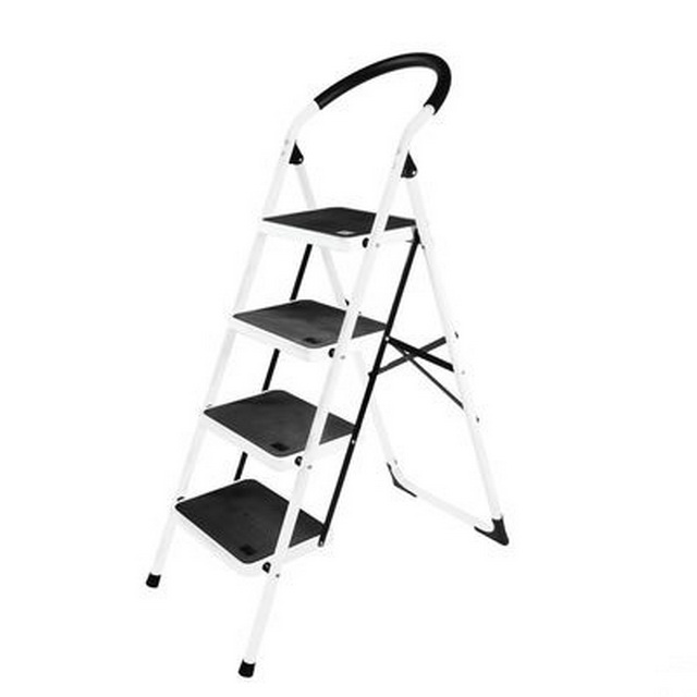 Стремянка стальная Сибирячка,  4 широкие ступени, 0.89м, Р4024 *3