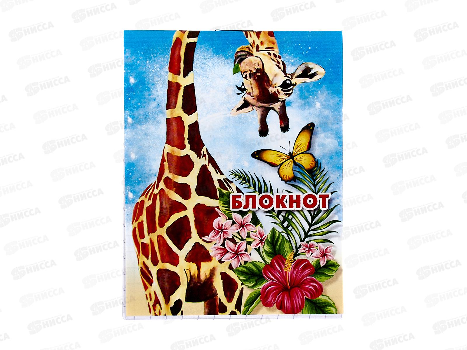 Блокнот 16листов ПГС Животный мир, асс. 70*90 *24