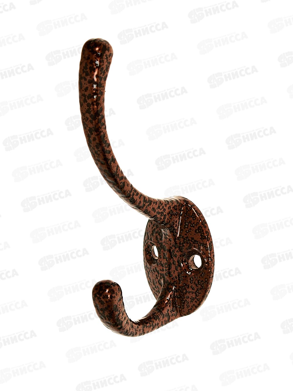 Крючок-вешалка №26 полимер медь *30