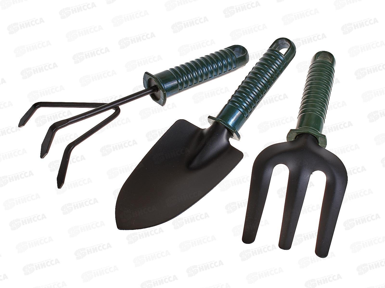 Набор садовый (2 лопатки+ рыхлитель) 25см, AL-4554 *50