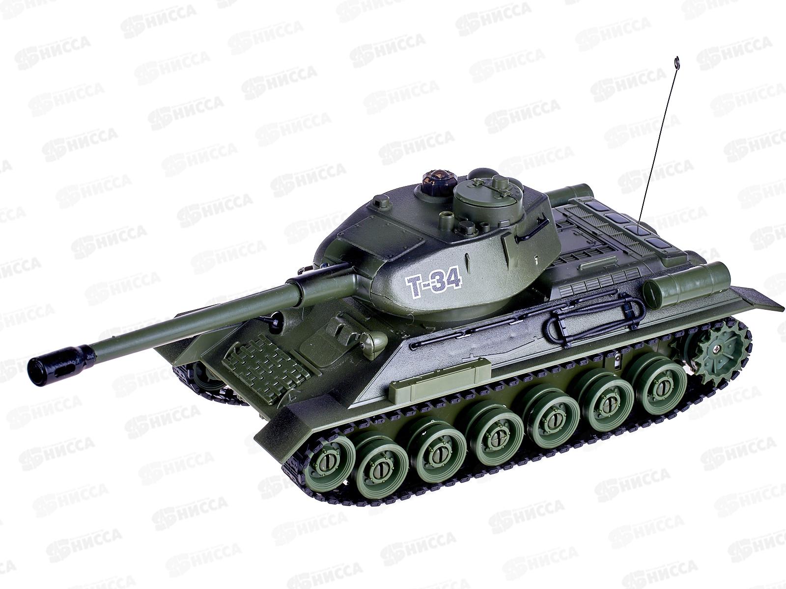Танк на радио управлении Т34 для танкового боя 99809+акб *12    гб