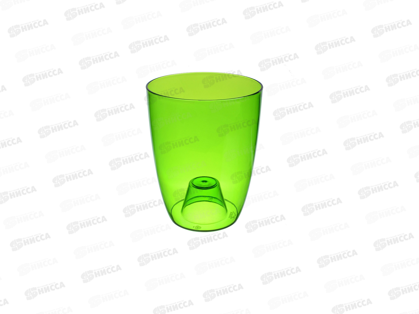 Кашпо ОРХИДЕЯ 125мм Зеленый *24 М3147