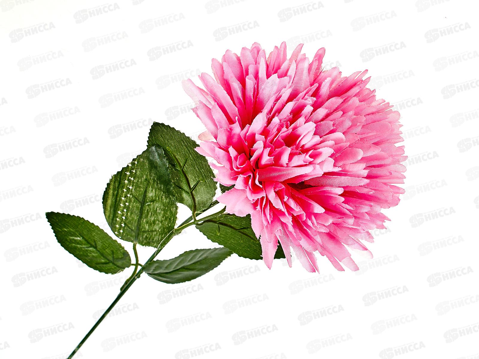 Цветы искусственные 60см Астра сфера фиолет 2803582