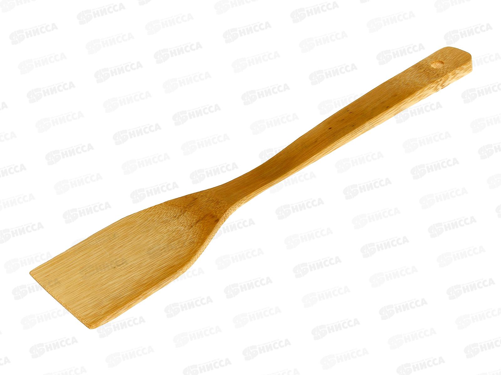 Лопатка для приготовления пищи бамбуковая 30см (040122)  Ж