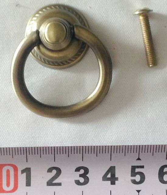 Ручка мебельная. 127 бронза (030561) *100 Ж