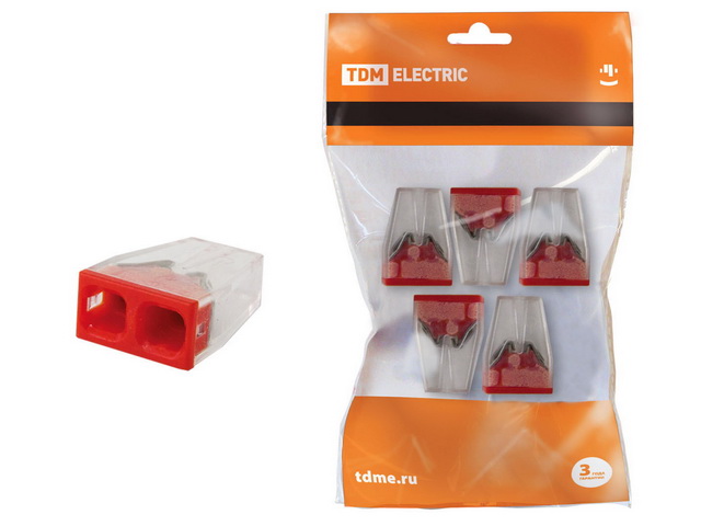 Строительно-монт.клемма КБМ-2273-232 (2.5кв.мм) с пастой, 5шт, 0121 *20/480