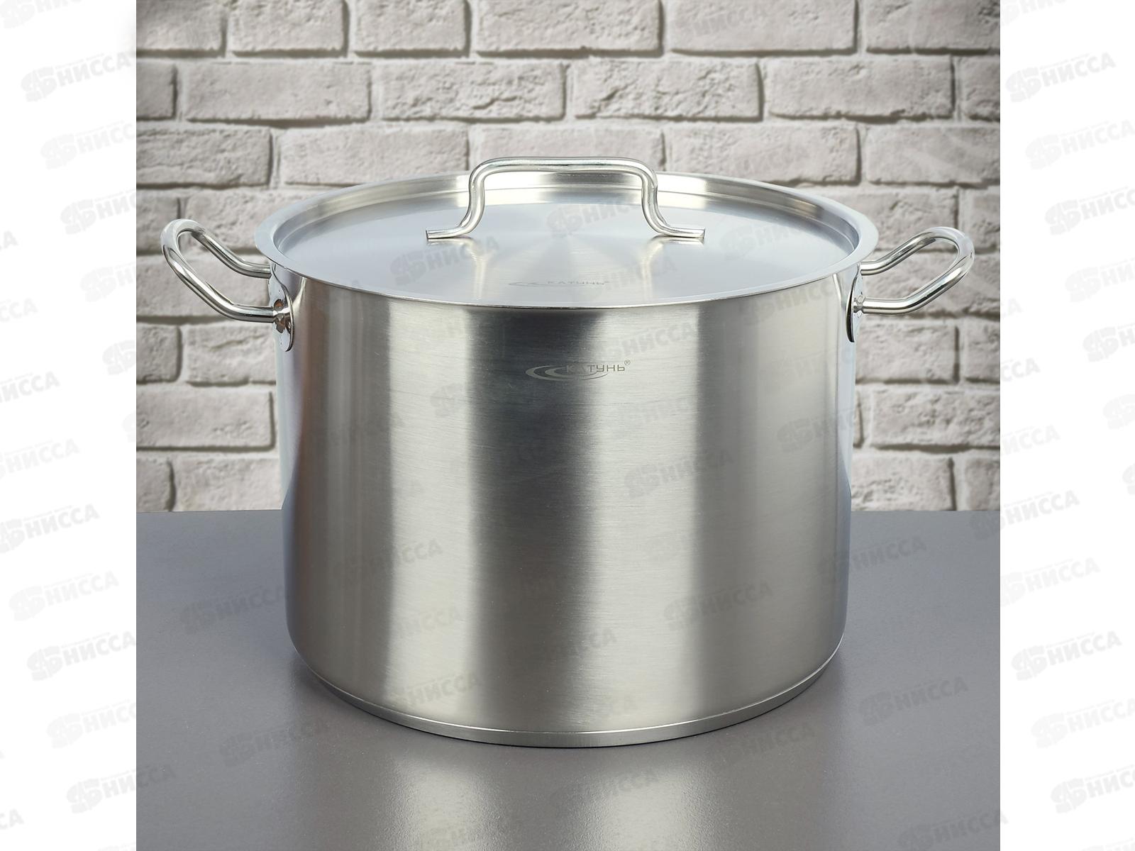 Кастрюля 13,0л (ОБЩЕПИТ) d-28 h-21 KT-ОБ-13 *2