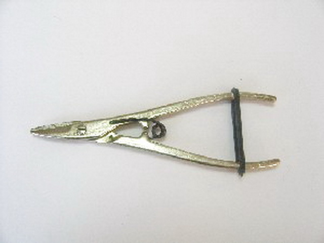 Ножницы ручные для резки металла, пряморежущие 190мм ник., Н-30-6Н *5/100