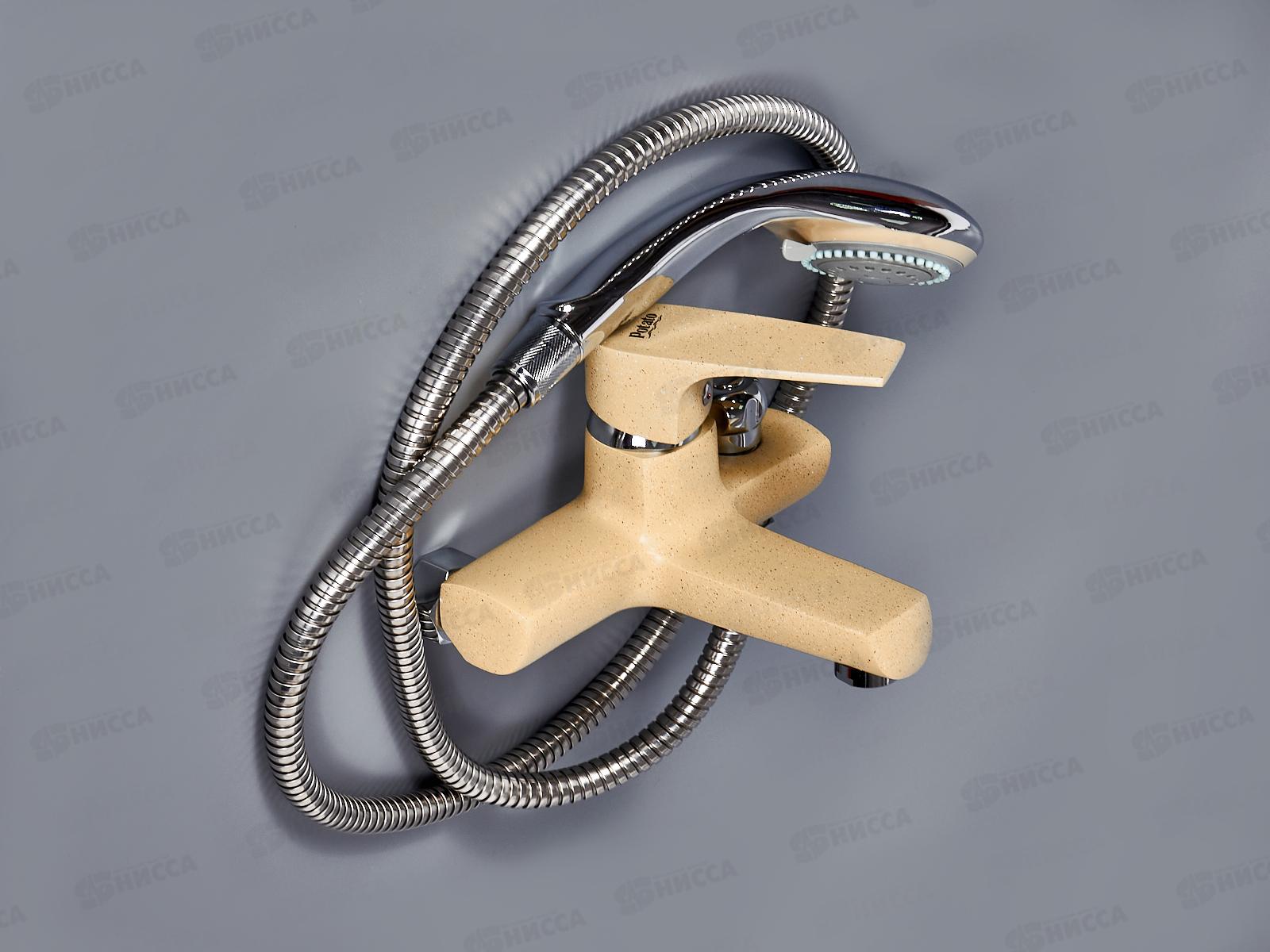 Смеситель для ванны РОТАТО Р30222-9 короткий гусак