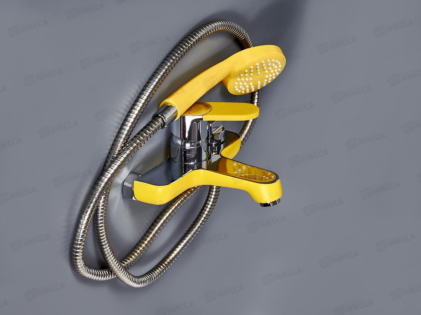 Смеситель для ванны РОТАТО Р30223-10 короткий гусак