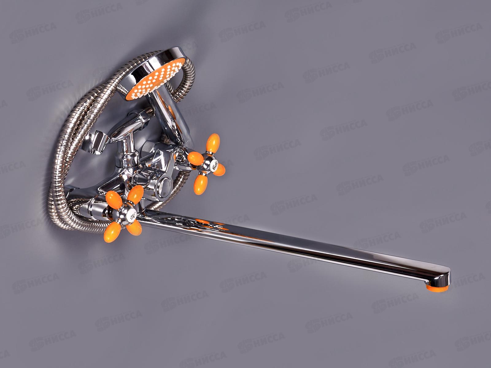 Смеситель для ванны РОТАТО Р2771-10, 1/2 L желтый