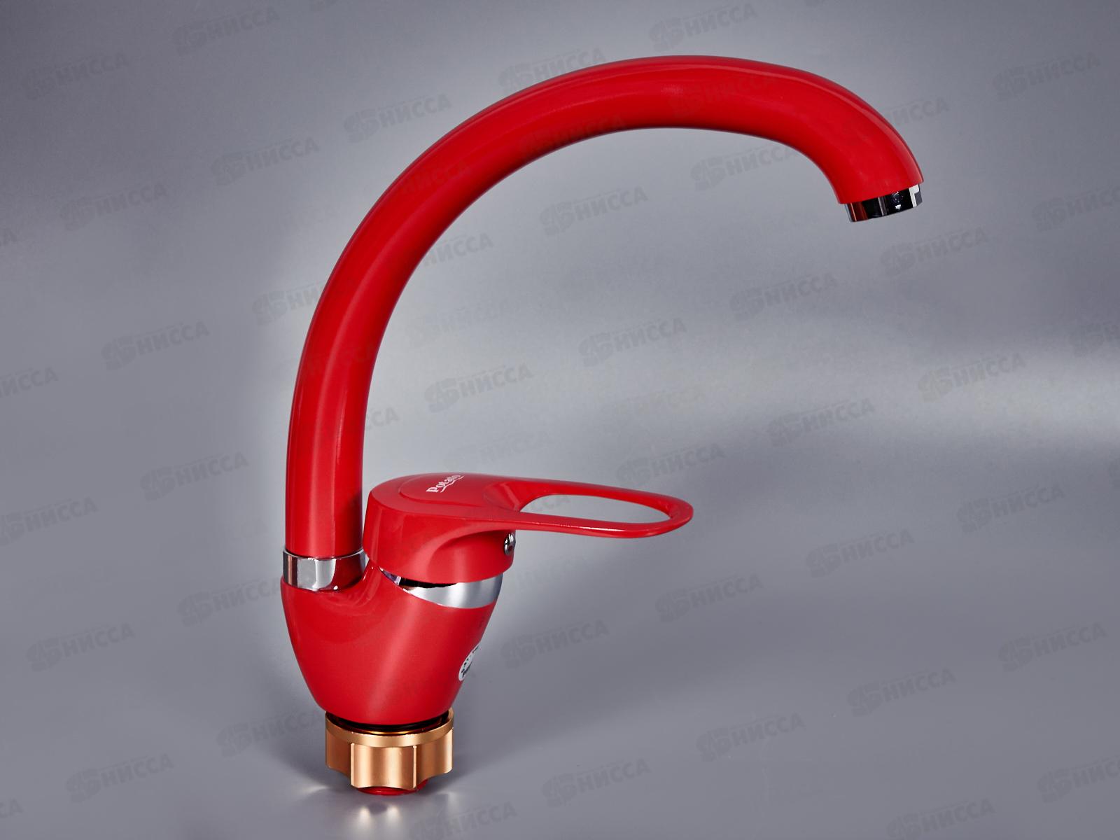 Смеситель для кухни РОТАТО Р5925-5X высокий излив, крепление гайка   *10