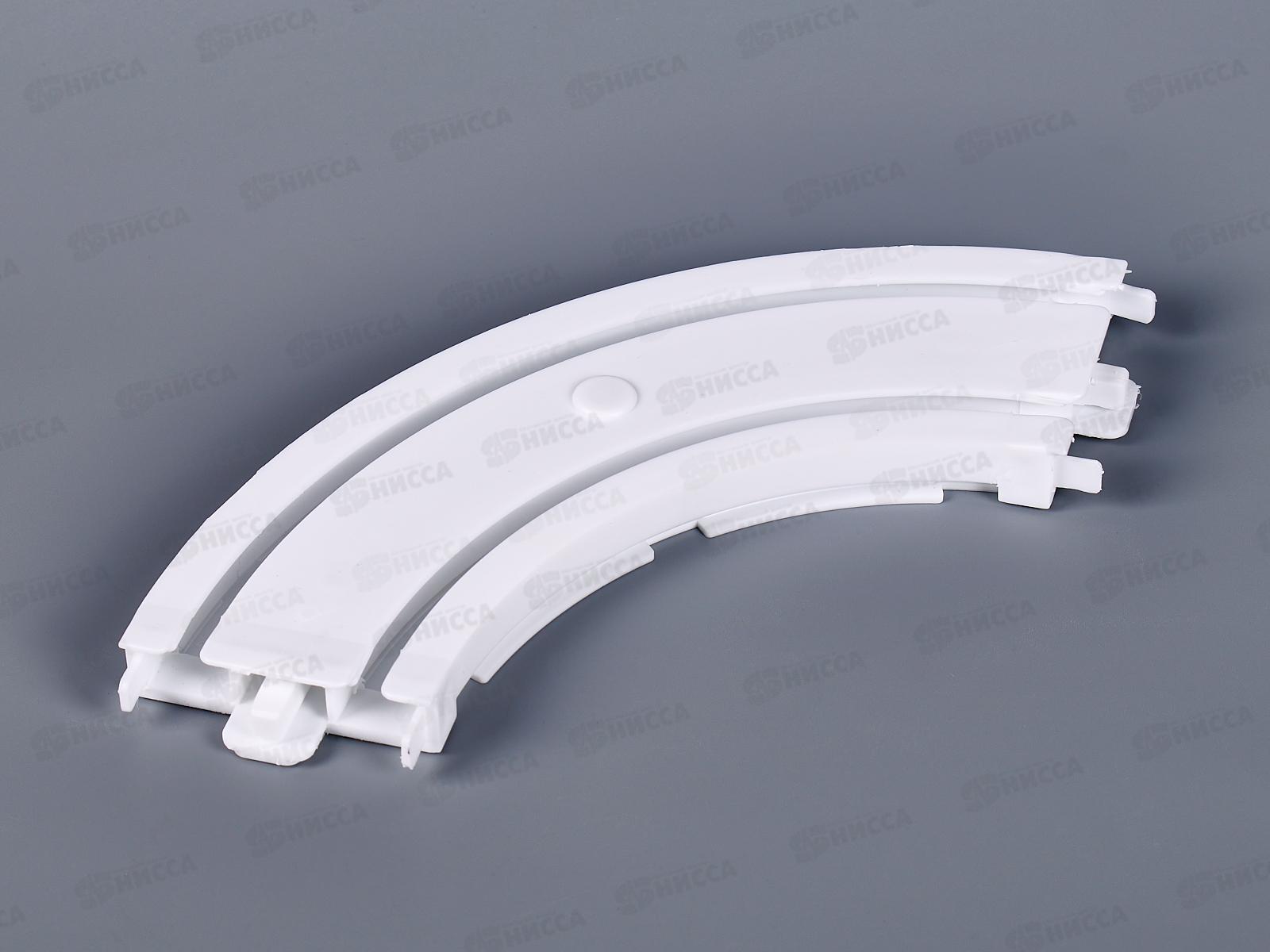 Комплект к двухполозному карнизу Поворот 1шт