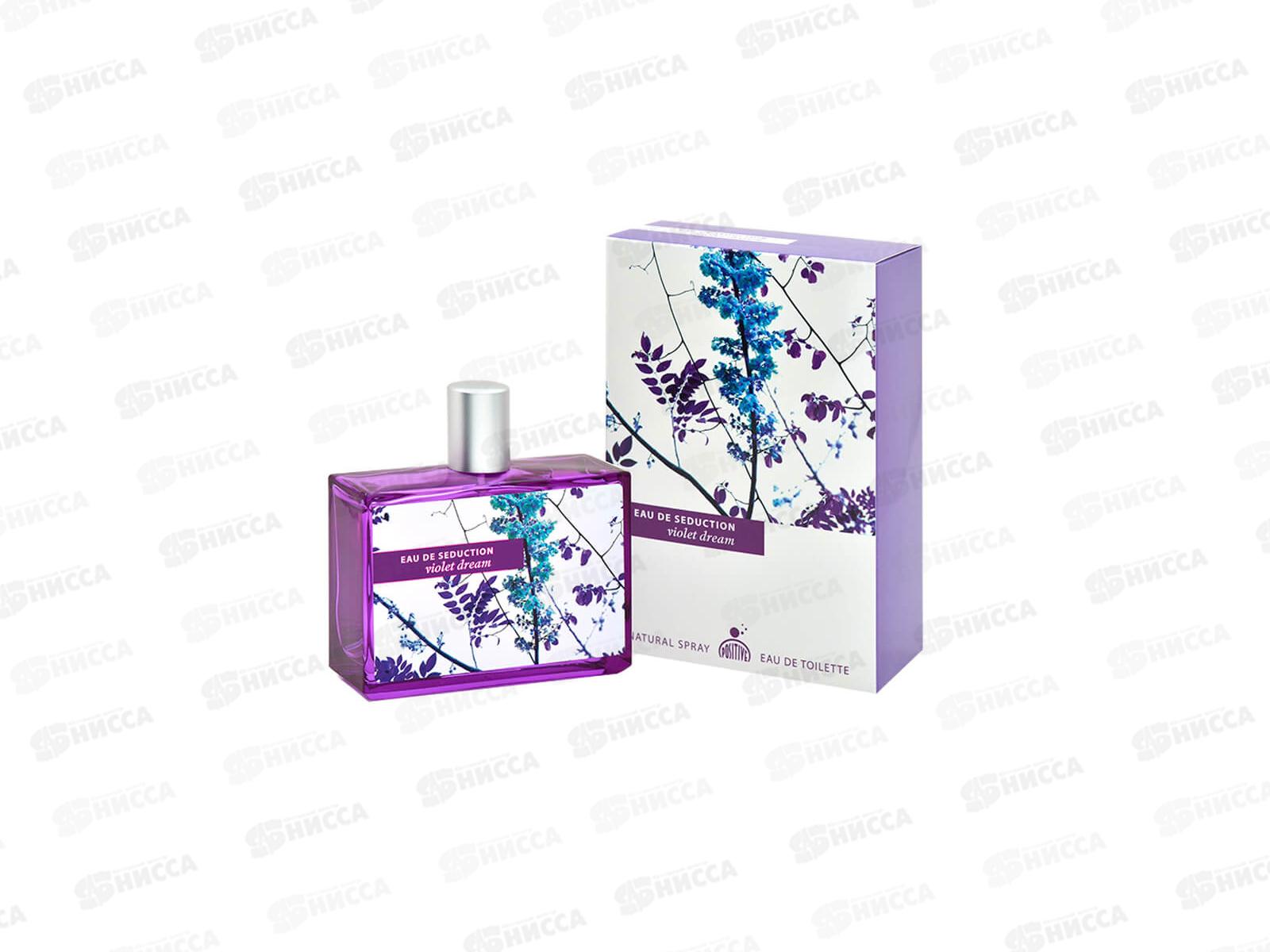 APF 100мл Eau De Seduction Violet Dream, туалетная вода женская *12 М