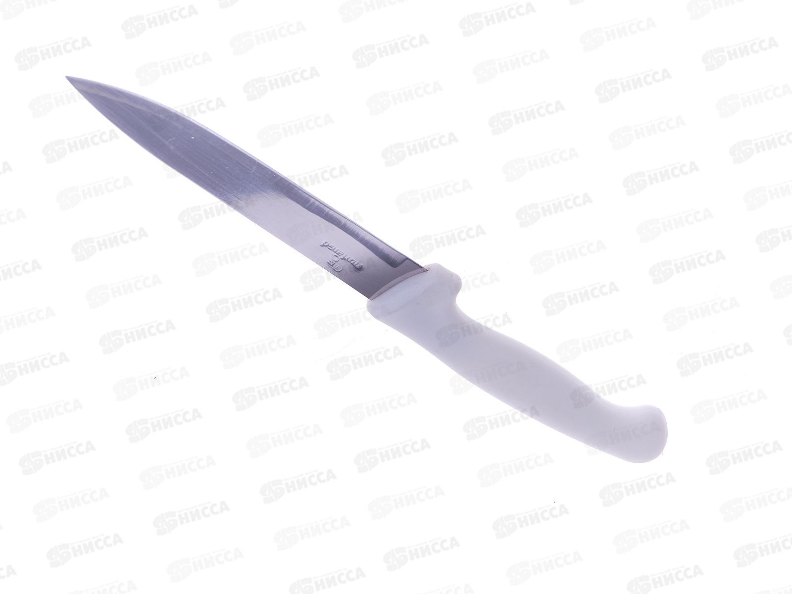 Нож кухонный  пластмассовая  ручка, К-1 12см (045150)  Ж*12