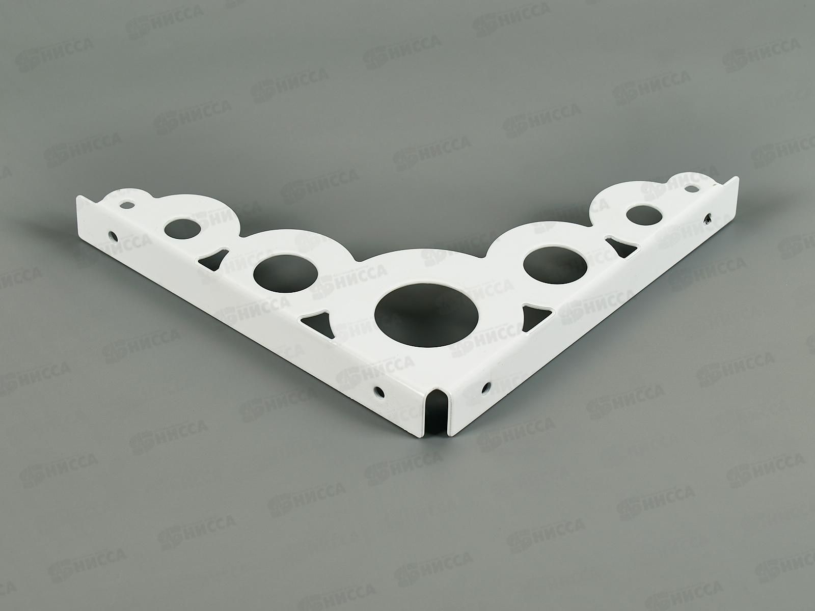 Кронштейн для полок 182*182*1,5 полимер *40