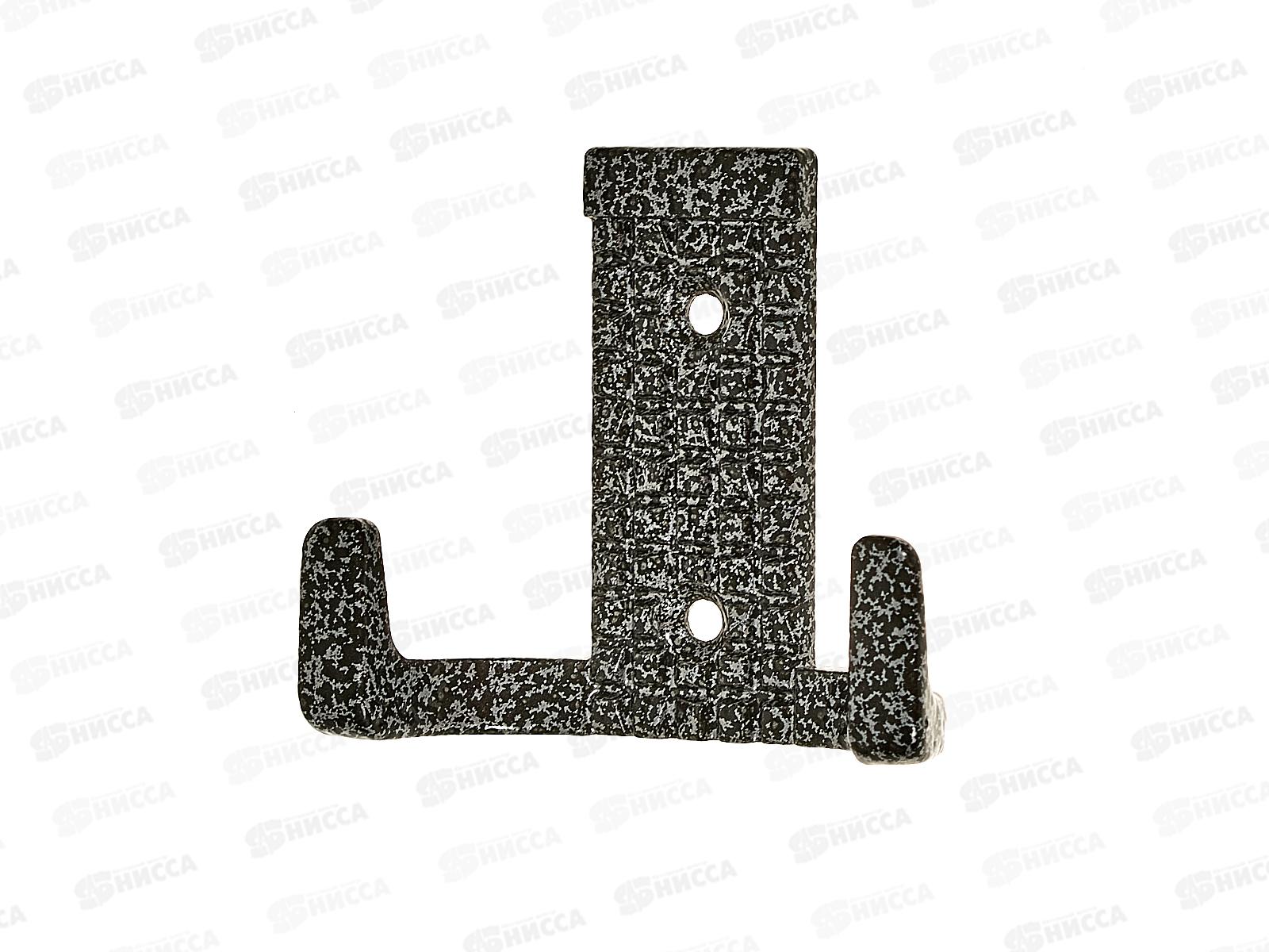 Крючок-вешалка №29 полимер серебро *40