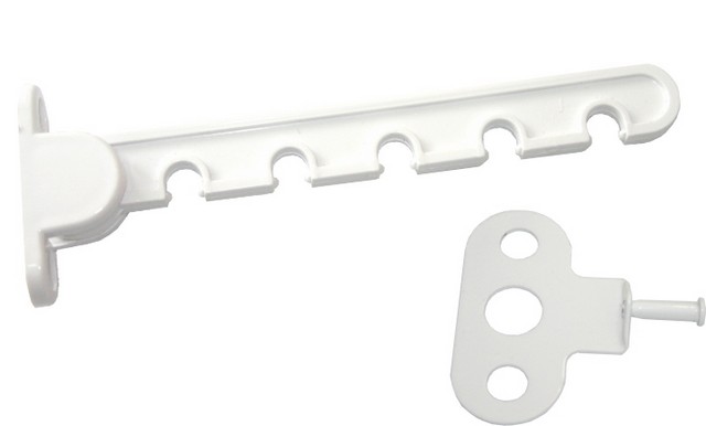 Ограничитель открывания окна L105 белый пластмассовый *50
