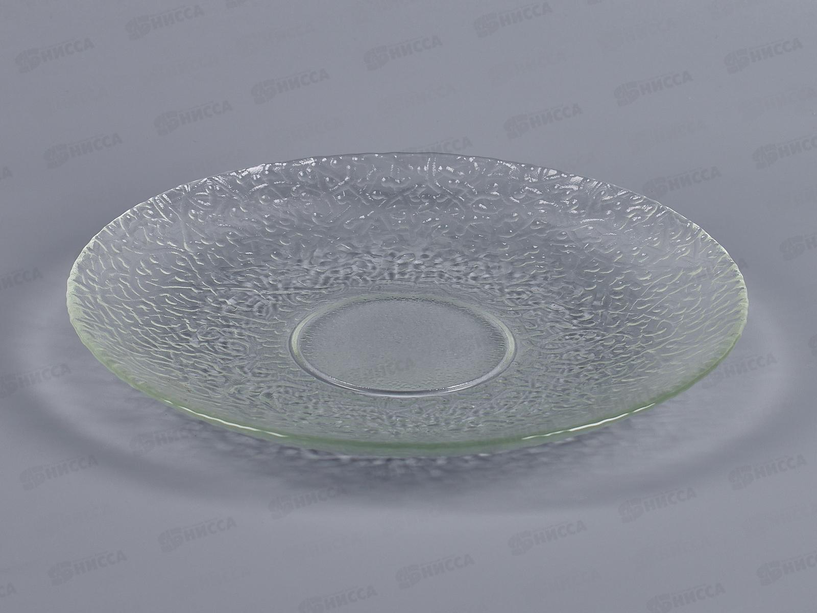 Тарелка 83-070-ф210 "Ажур" прозрачная. 4840159397