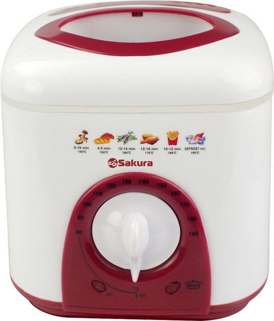 Фритюрница SA-7654R (1л) 950Вт