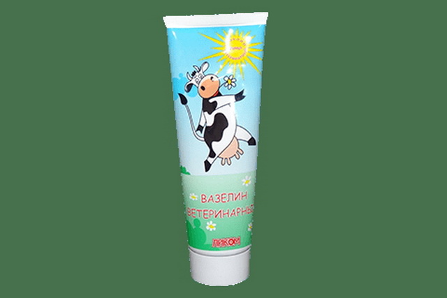 Вазелин ветеринарный тюбик 200гр х1009 лк *36