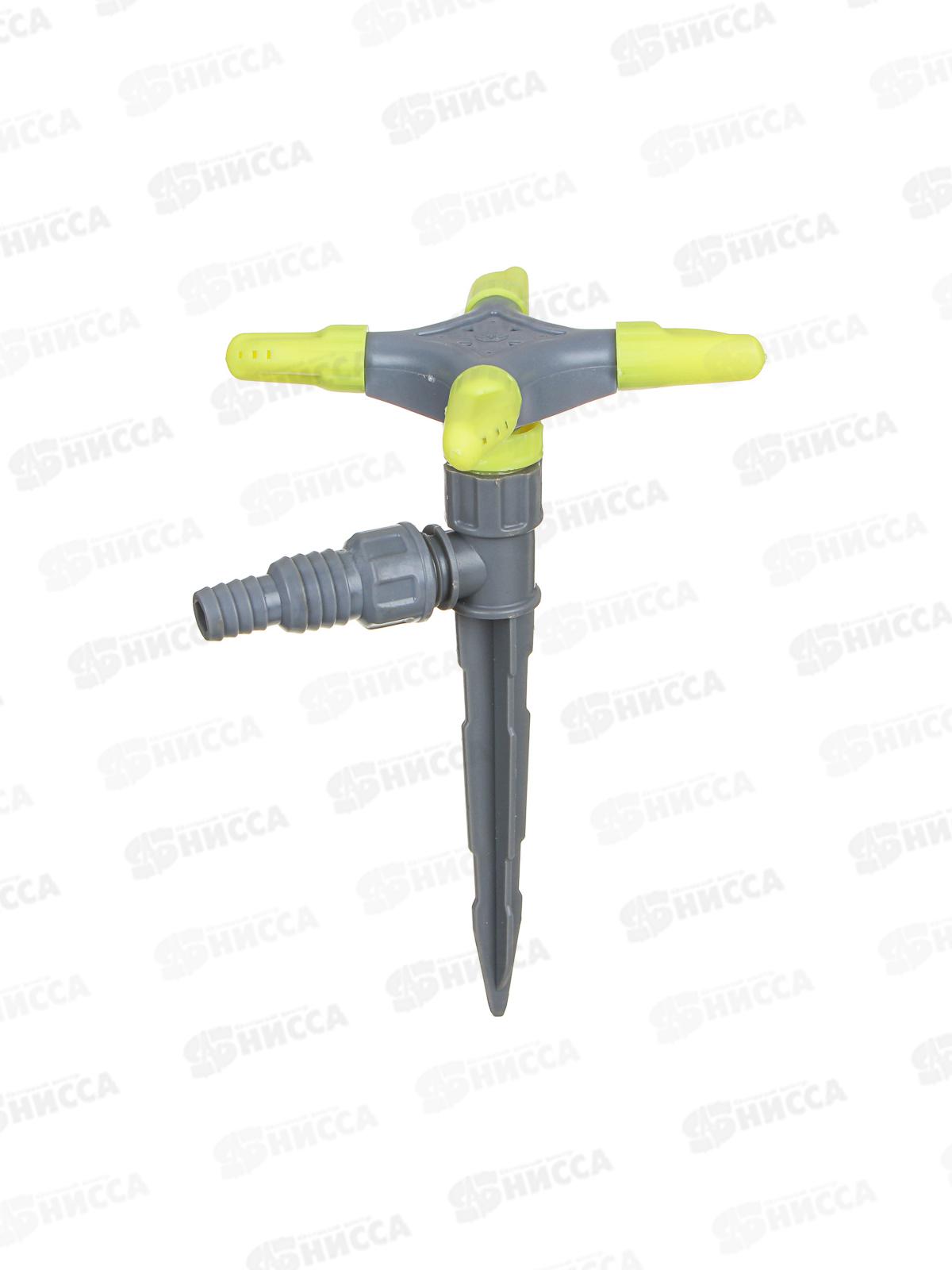 Разбрызгиватель 4-х лучевой на пике,круговой,пласт INBLOOM 161-008