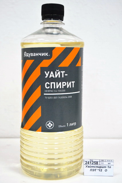 Уайтспирит 1литр ПЭТ *12   Одуванчик