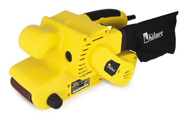 Машина шлифовальная. ленточная  950Вт, 0-400м в минуту, Kolner KВS 533х76 V *4